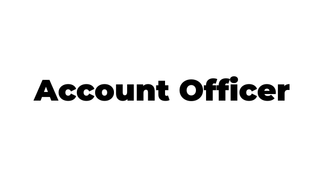 Jobs Description For Account Officer