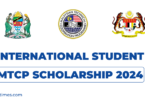 MTCP Scholarship For International Student 2024/2025