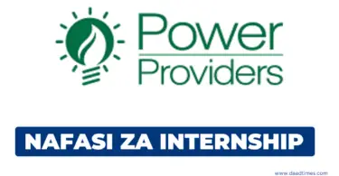 Power Providers Tanzania Internship Opportunities
