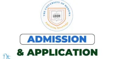 UDOM Admission System 2024-2025 Online