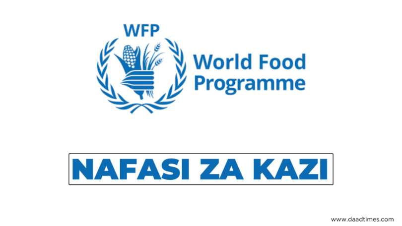 WFP Tanzania Hiring Programme Policy Officer - FtMA Deputy Coordinator