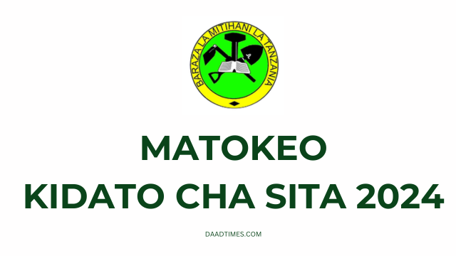 Matokeo ya Kidato cha Sita 2024